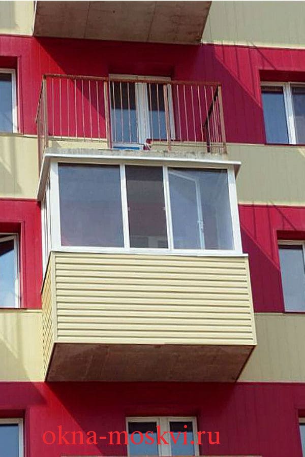 раздвижка на балконе
